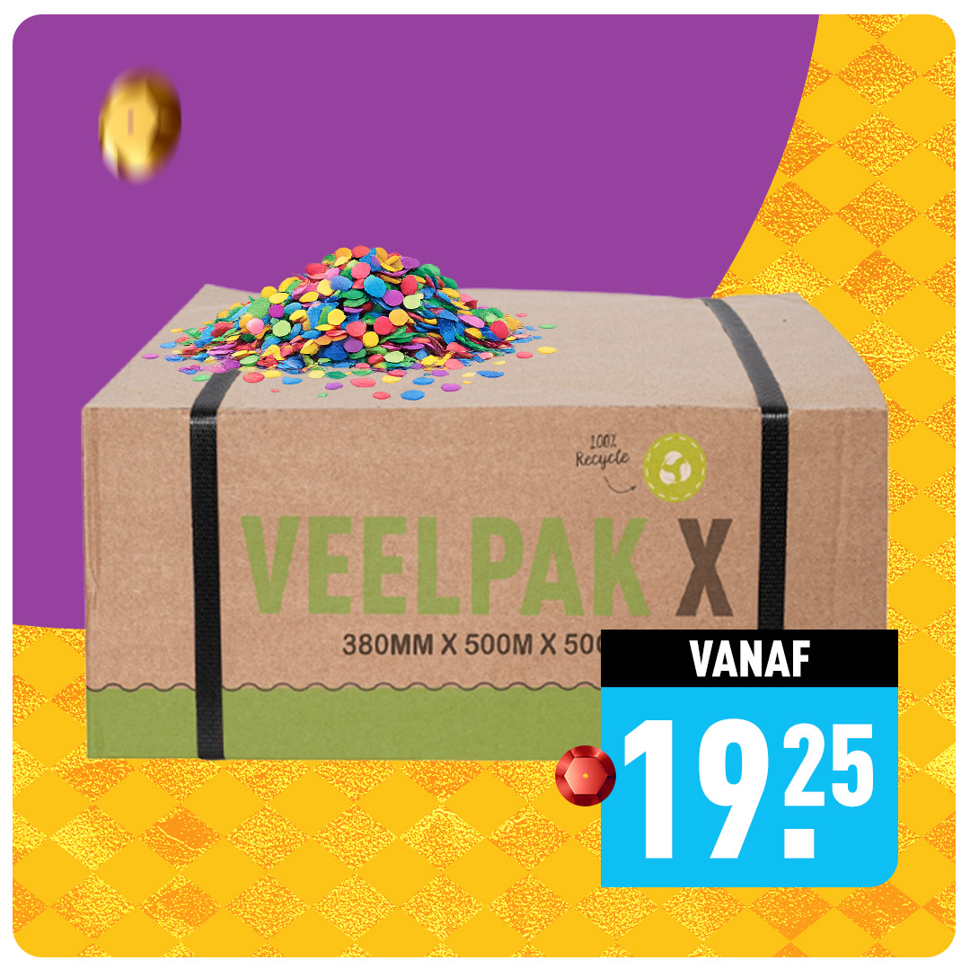 Veelpak X opvulpapier 380mm x 500m x 50gr